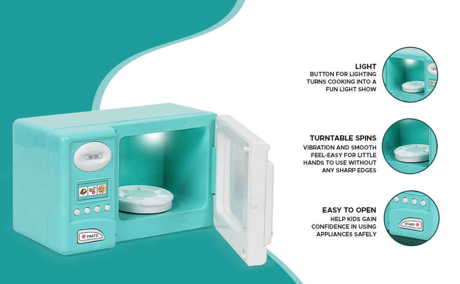 Anz Toy Green Microwave Oven Ph 9411
