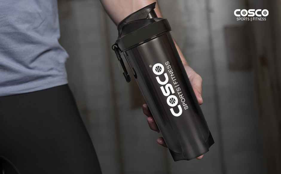 Cosco Power Gym Shaker for Men and Women | BPA Free Material | 700 ml | Made in India