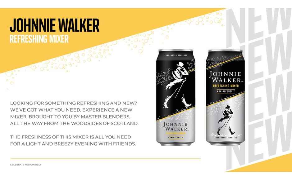 Johnnie Walker Refreshing Mixer