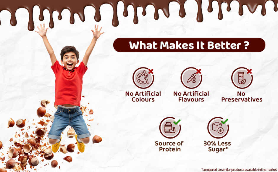 Sundrop Cocoa Nut Hazelnut Chocolatey Spread