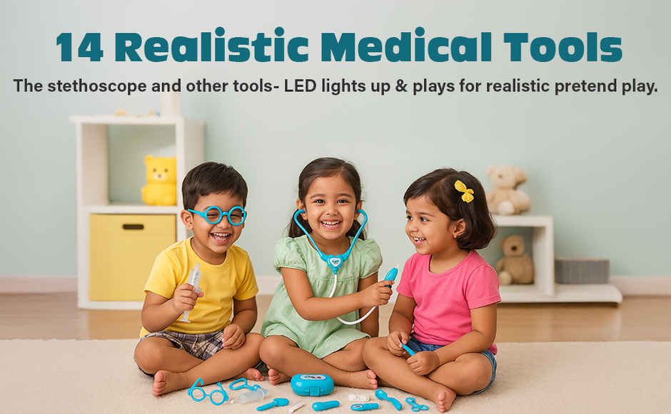 Anz Toy Blue My Doctor Set Blue Ph 9217