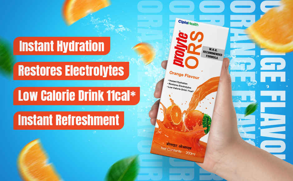 Prolyte ORS Liquid - Orange Flavour