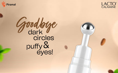 Lacto Calamine Under Eye Cream For Dark Circles, Fine Lines & Puffy Eyes Enriched With Coffee