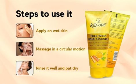 Recode Haldi Chandan Face Wash with Glycerin Extract