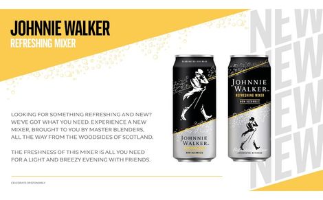 Johnnie Walker Refreshing Mixer