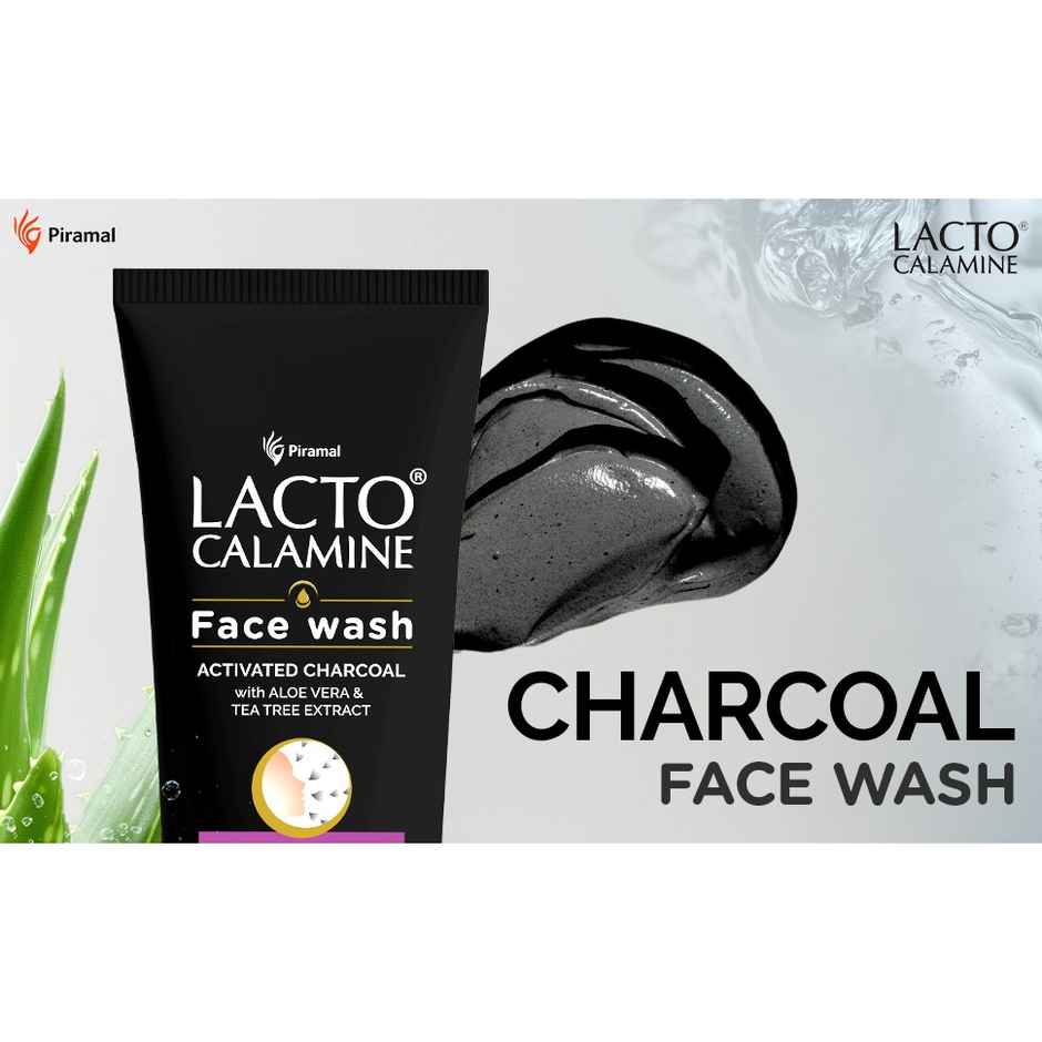 Lacto Calamine Charcoal Facewash