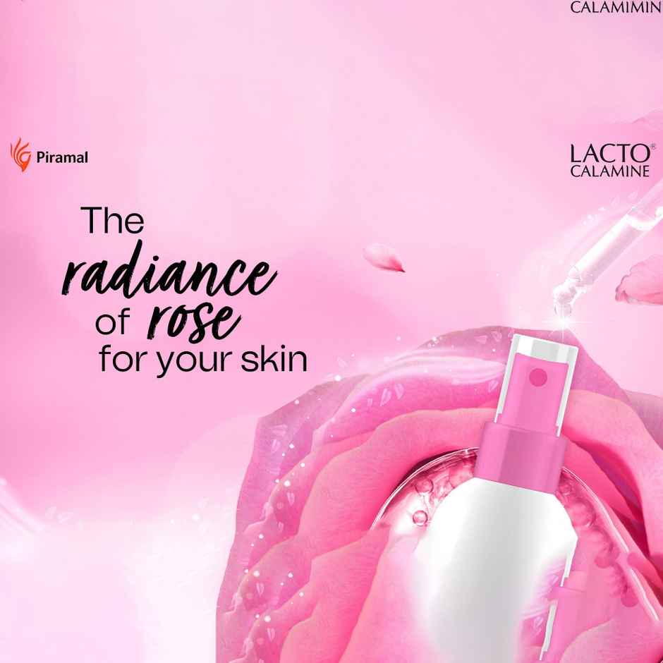 Lacto Calamine Rose Water Toner For Glowing Skin Gulab Jal Face Toner