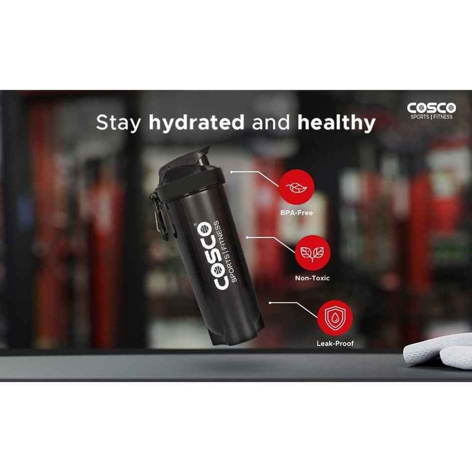Cosco Power Gym Shaker for Men and Women | BPA Free Material | 700 ml | Made in India