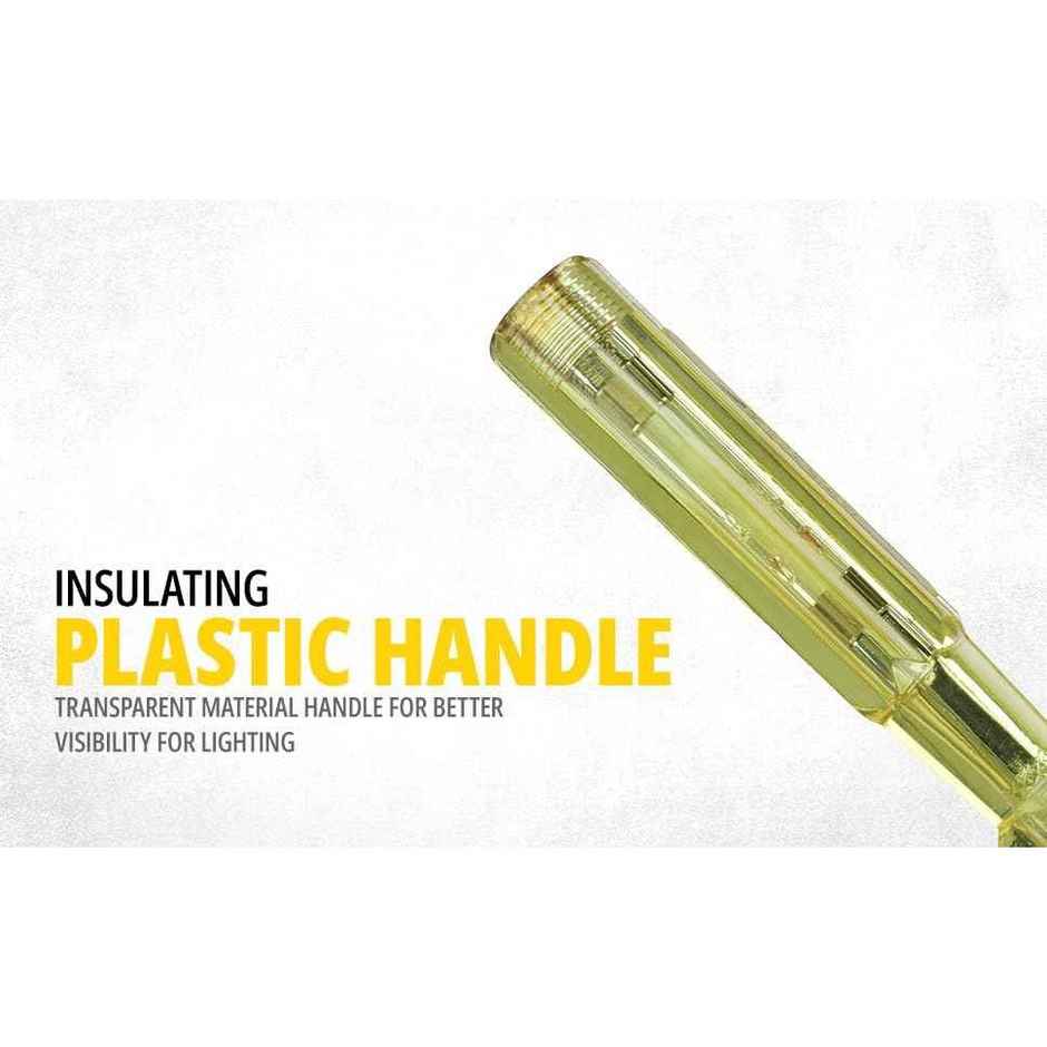 STANLEY 66-120-S Spark Detecting 2-in-1 Screwdriver, 178mm(7.5''), 100-500V AC, 5mm Tip