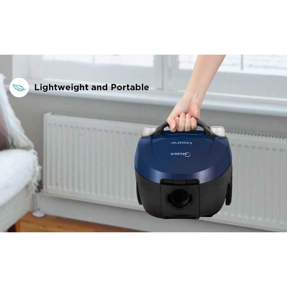 Midea 11s Bagged Canister Vacuum Cleaner - Blue