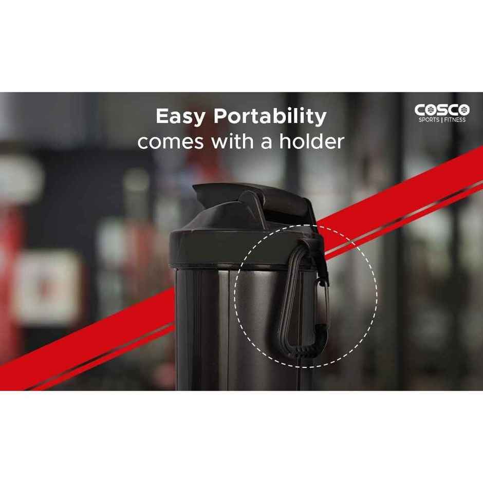 Cosco Power Gym Shaker for Men and Women | BPA Free Material | 700 ml | Made in India