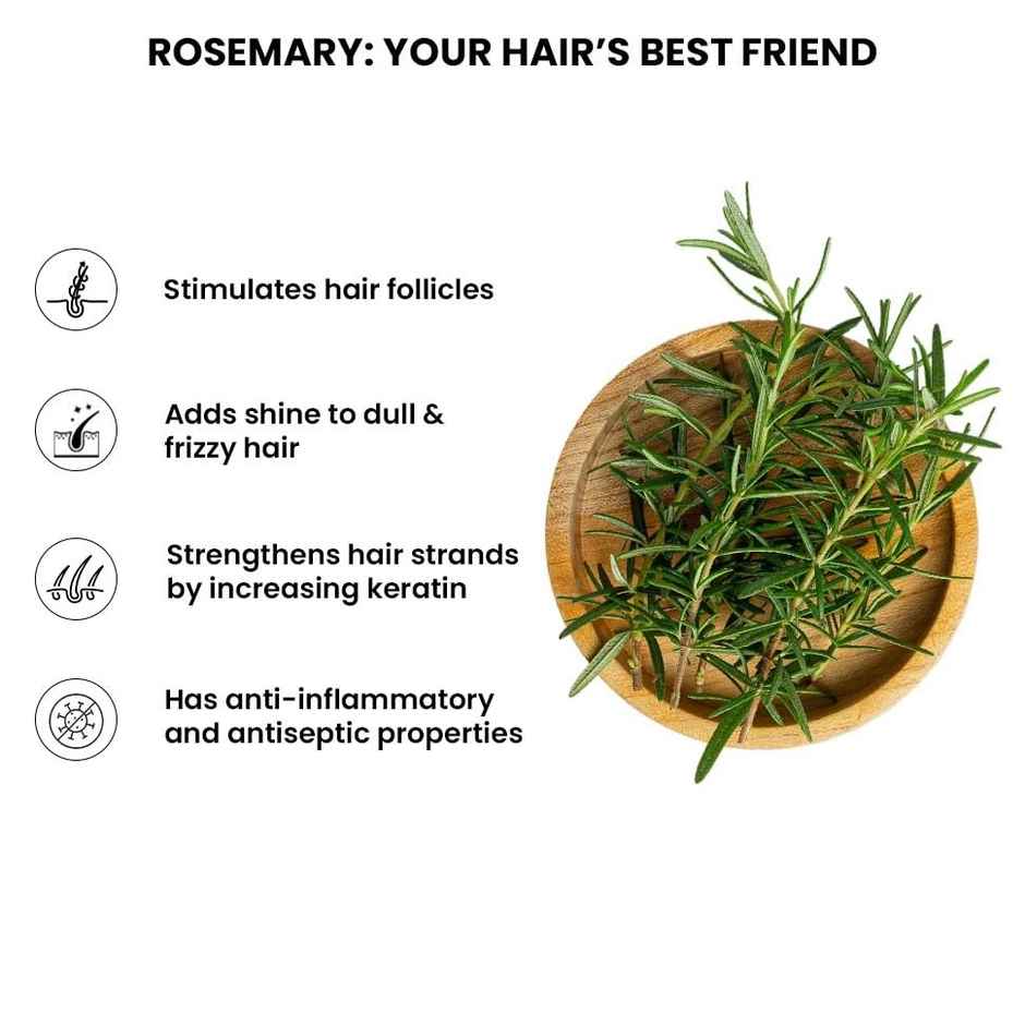 Thriveco Rosemary Water Hair Spray With 100% Natural Rosemary Extract For Men & Women,