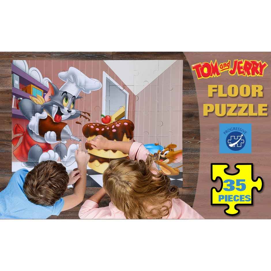 Toyzone Tom and Jerry Puzzle 35Pcs