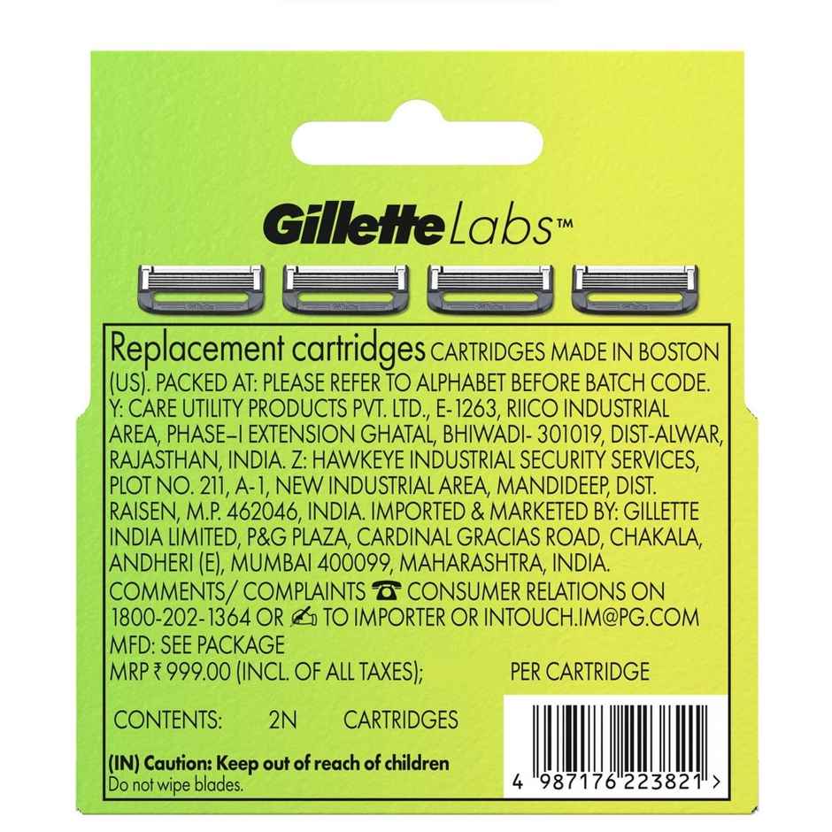 Gillette Labs Shaving Blade Cartridges For Men