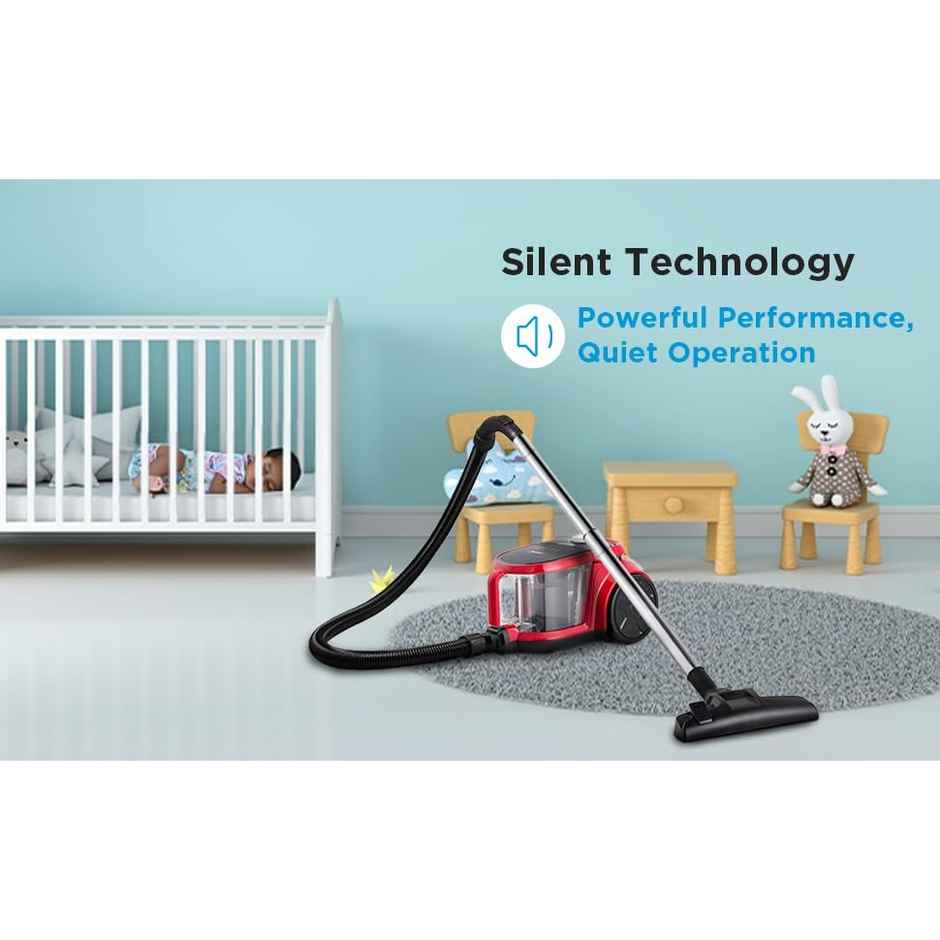 Midea 18c Bagless Canister Vacuum Cleaner - Red