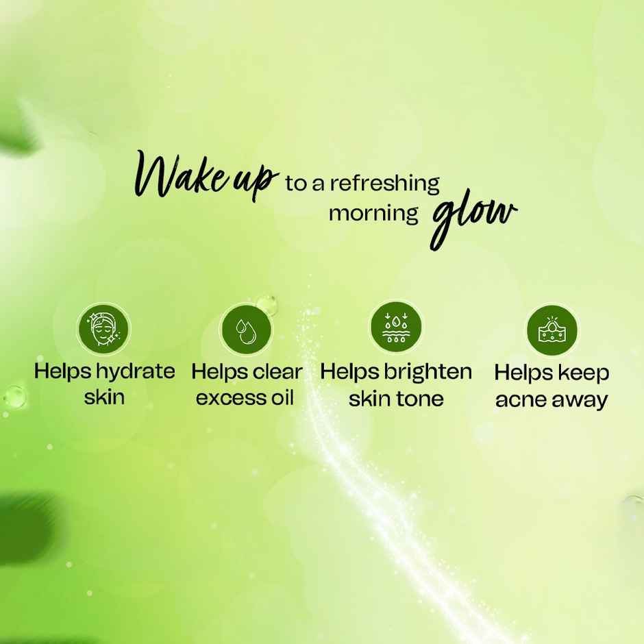 Lacto Calamine Green Tea Night Gel For Overnight Hydration & Moisturisation