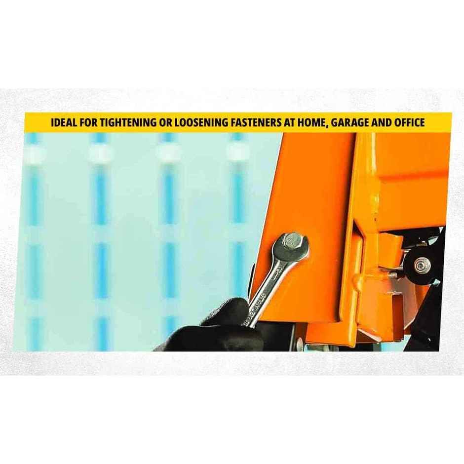 STANLEY Chrome Vanadium Steel Combination Spanner Set With Maxi-Drive System | Set of 12 | 70-964E