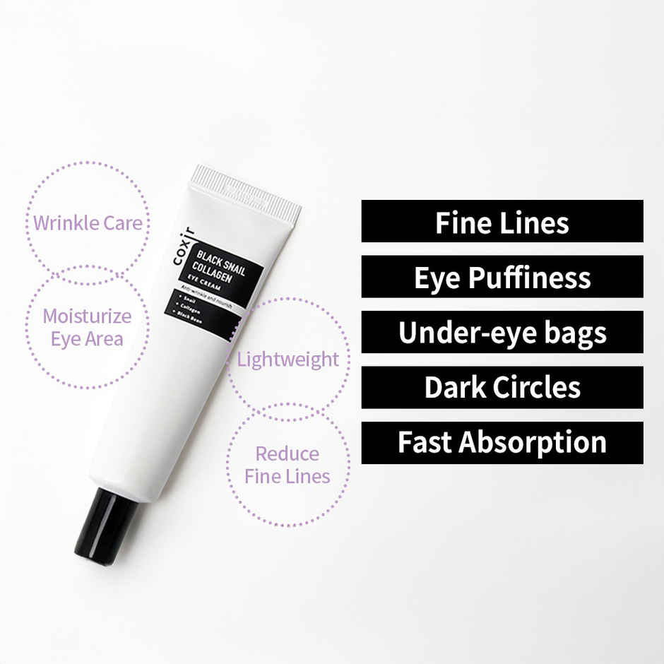 COXIR Coxir Black Snail Collagen Eye Cream