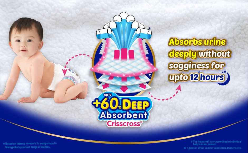 Mamypoko Pants Extra Absorb Pant Style Diaper | S | 66 pcs