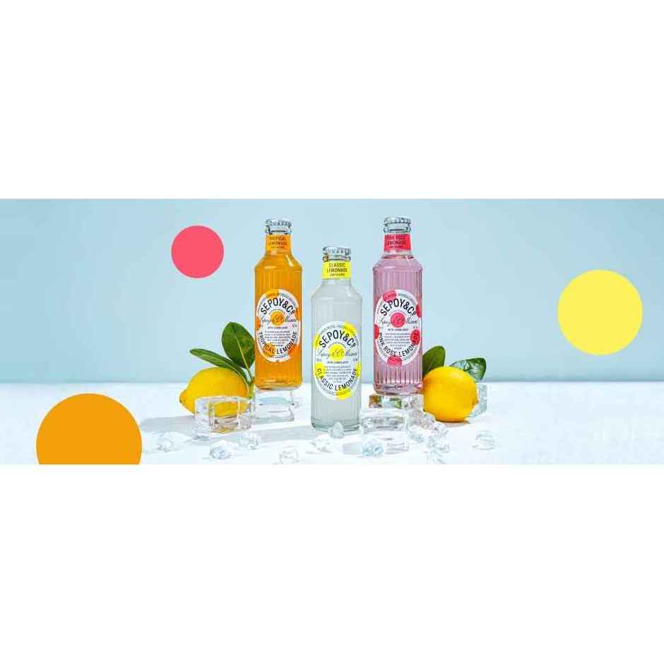Sepoy & Co. Pink Rose Lemonade | Floral & Refreshing