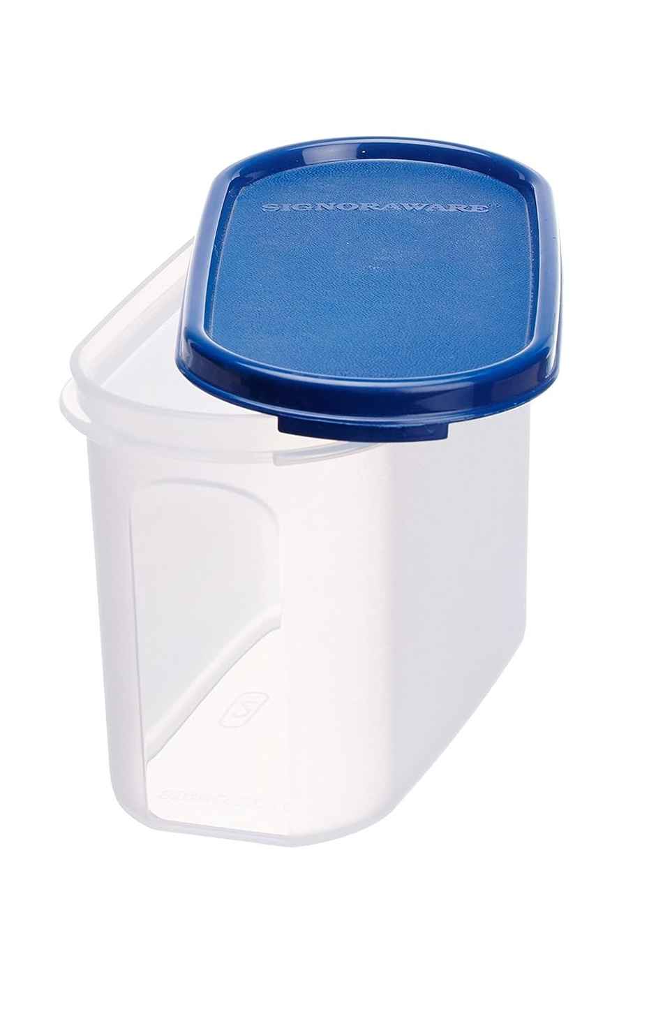Signoraware Kitchen Organizer Container Set | Set of 8 | Blue | Kitchen Storage Set