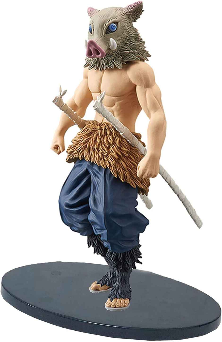 Awestuffs Inosuke Demon Slayer Action Figure Limited Edition for Car Dashboard