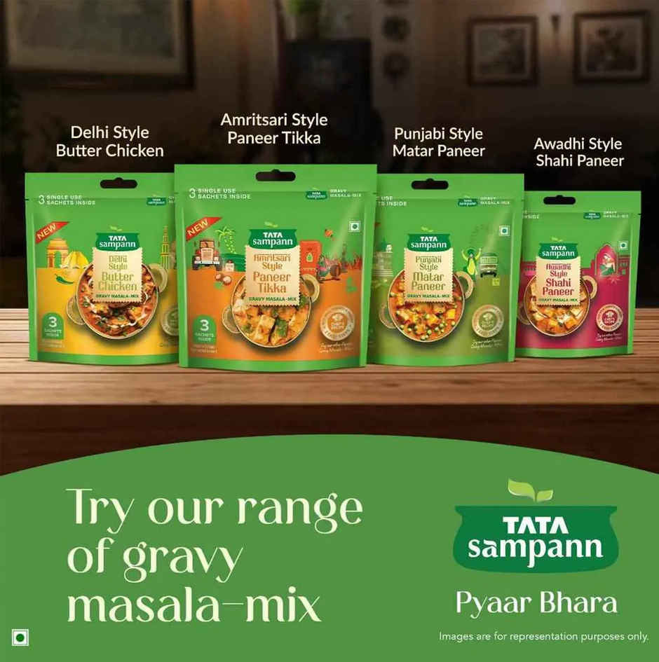 Tata Sampann Amritsari Style Paneer Tikka Gravy Masala Mix