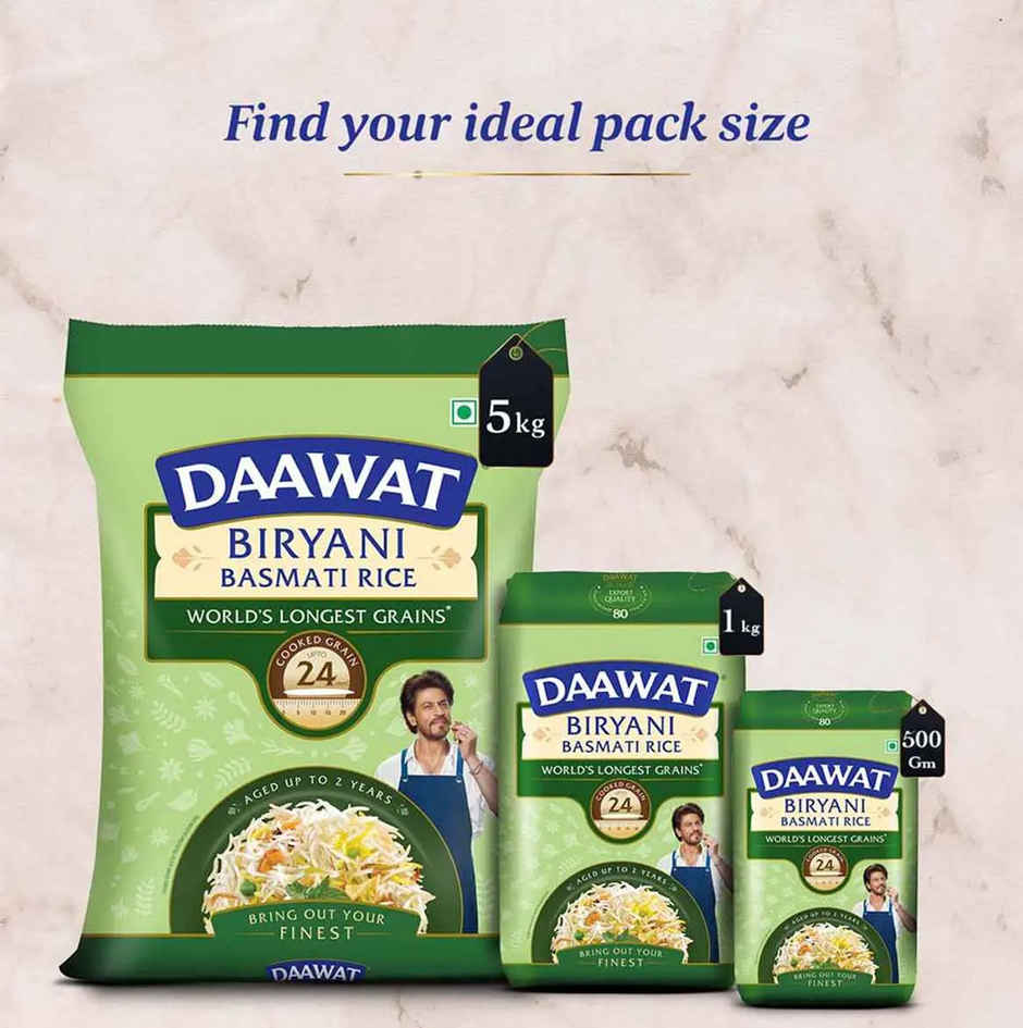 Daawat Biryani Basmati Rice | Long Grain