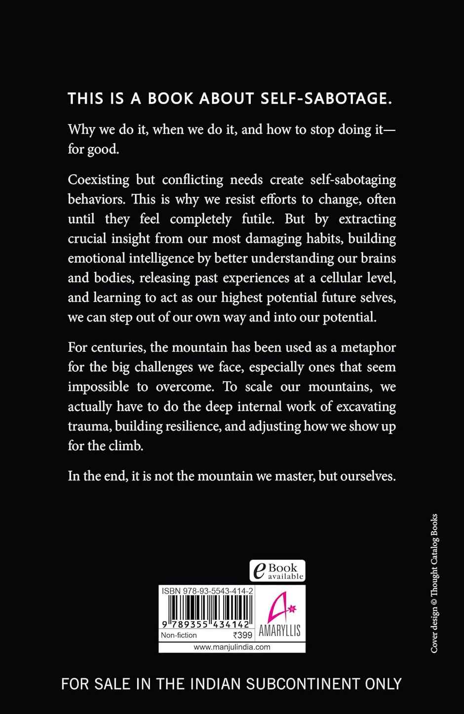 Crossword The Mountain Is You: Transforming Self-Sabotage Into Self-Mastery