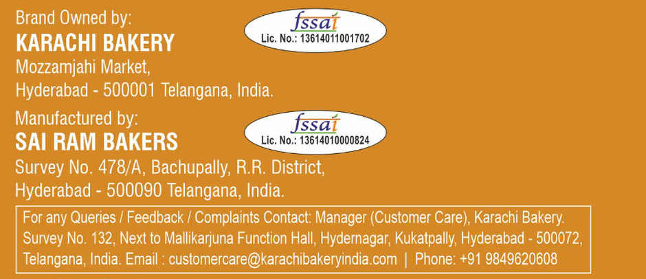 Karachi Bakery Fruit & Nut Cookies