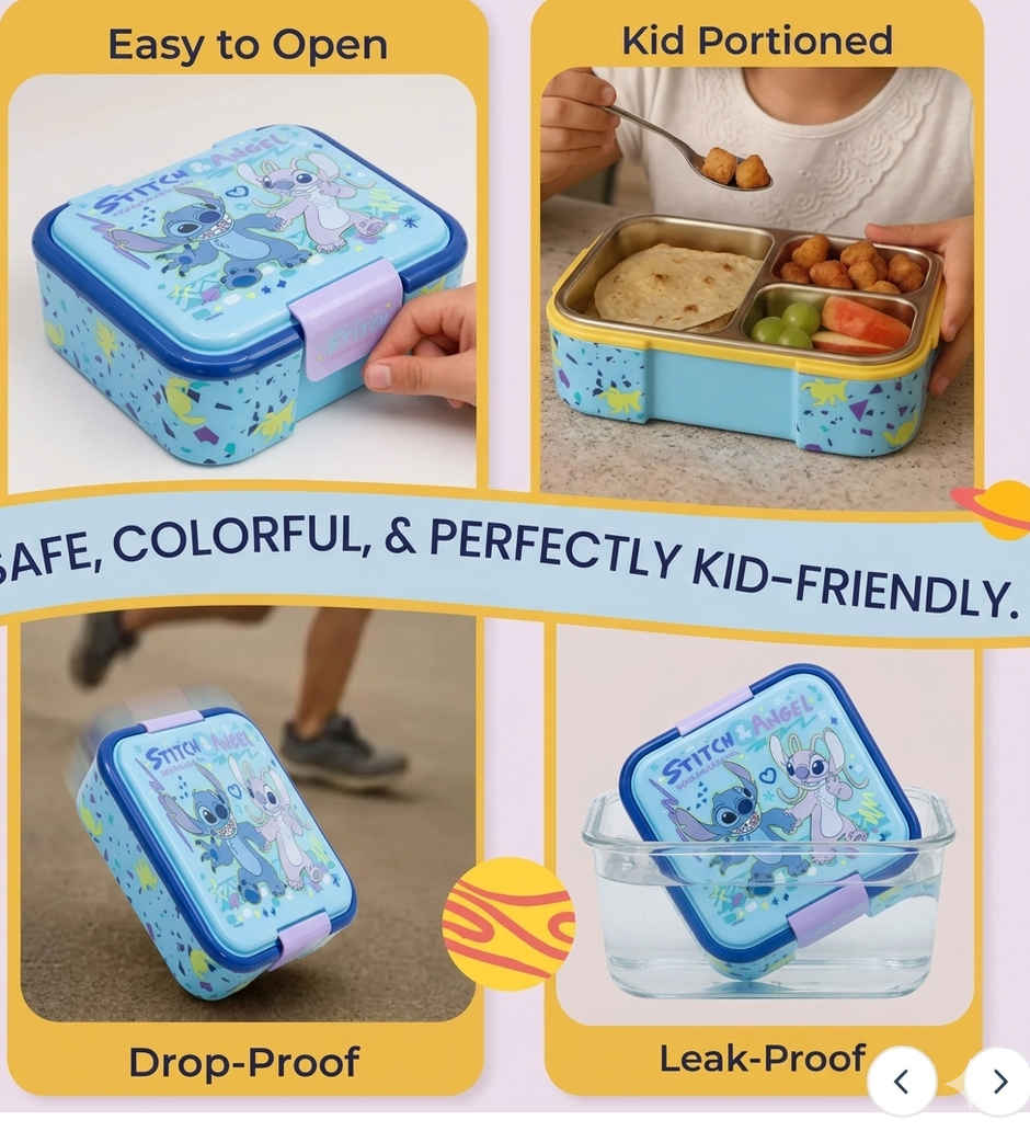 Striders Supreme Multi Compartment Sandwich Box Stitch Drawing