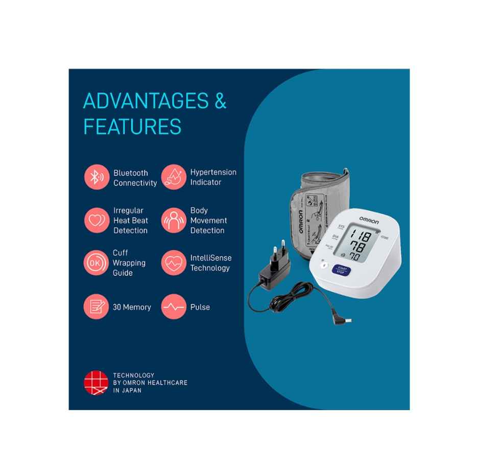 Omron HEM 7143T1 A Digital Bluetooth BP Monitor