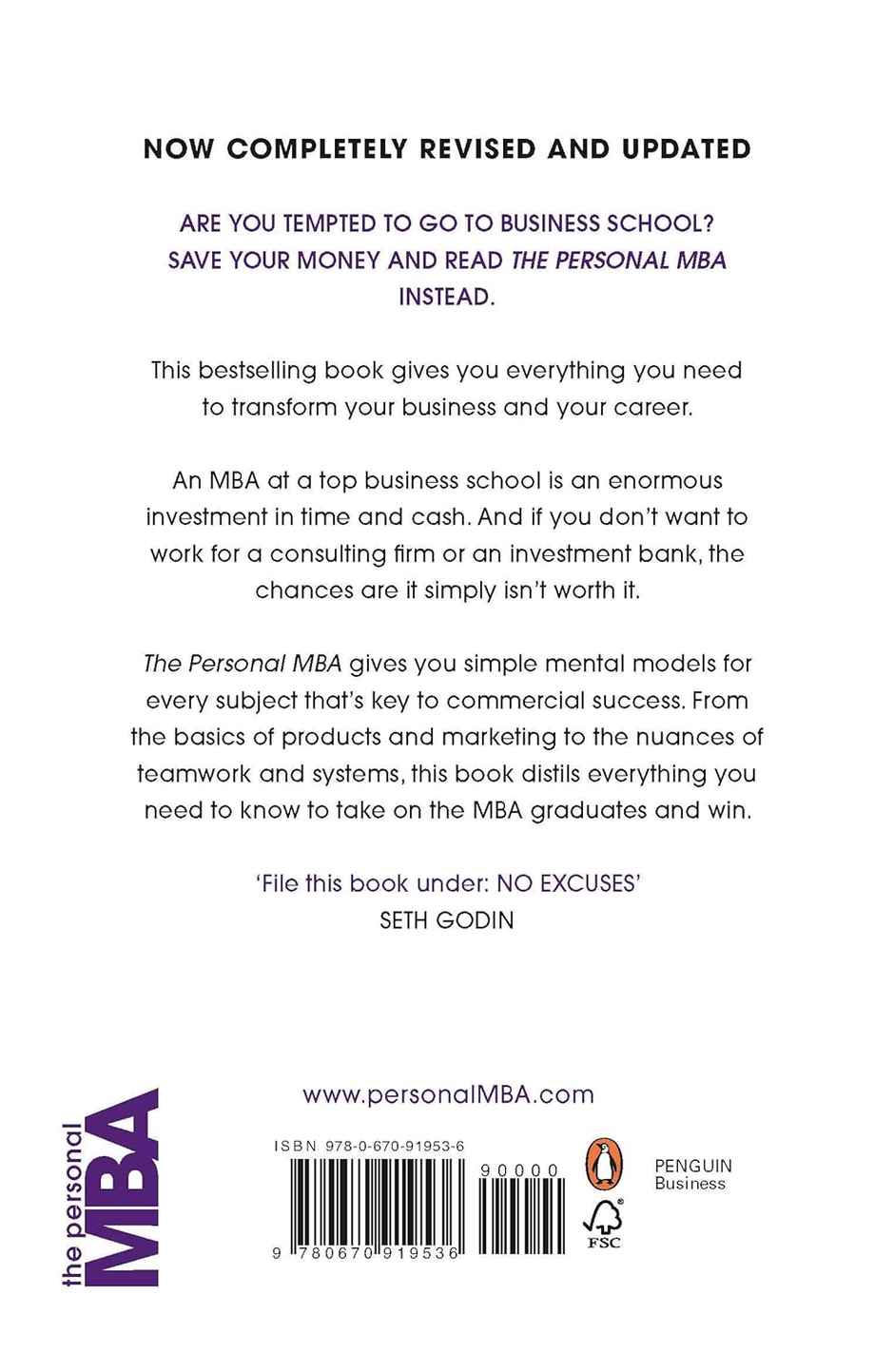 The Personal Mba - Revised And 10 Anv Ed