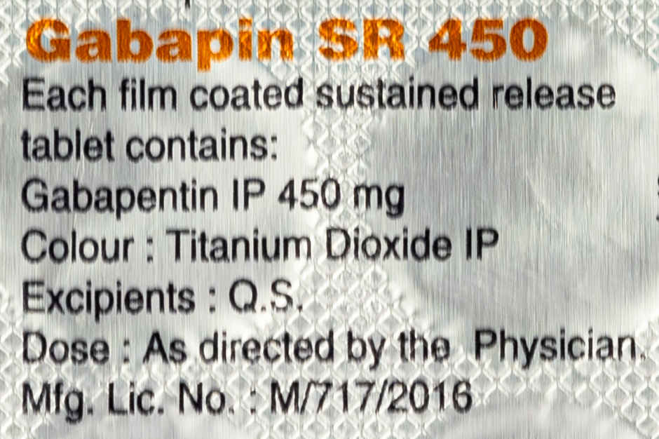 Gabapin SR 450 Tablet