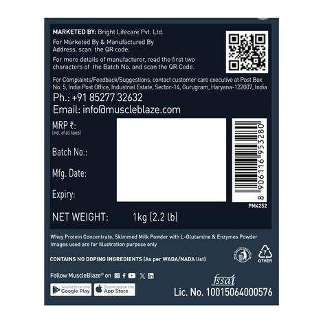 MuscleBlaze Super Gainer XXL High Calorie Gainer For Muscle Mass