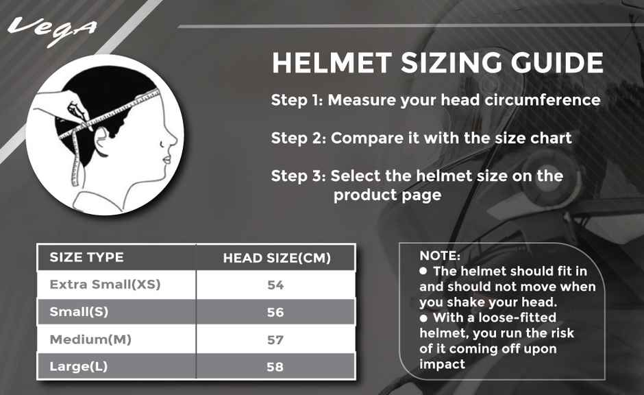 Vega Off Road Lightweight Full Face Helmet- Black M