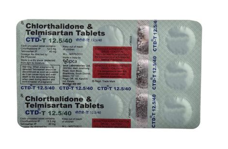 Ctd T 12.5/40 Tablets