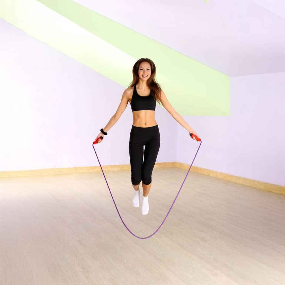 Colorful Slim Handle Skipping Rope - Assorted Designs