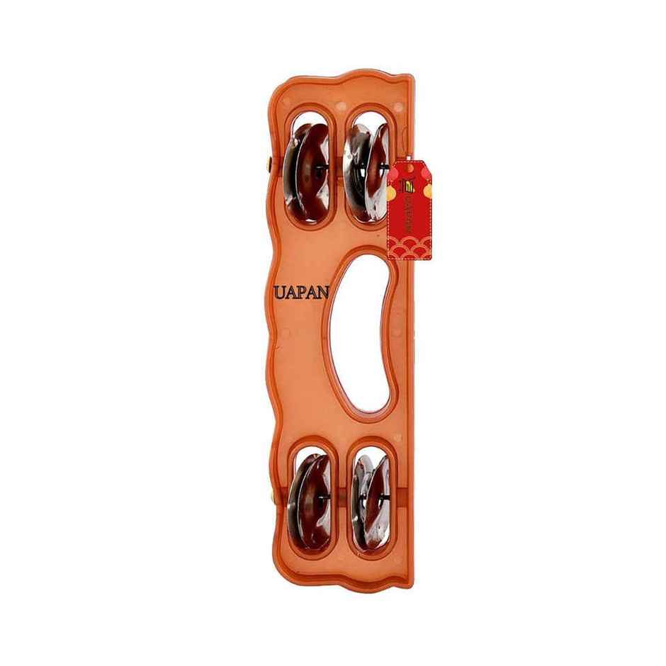 Uapan Plastic Taal Kanjira/Kartal Kirtan I Puja-Bhajans I Pair Of 1
