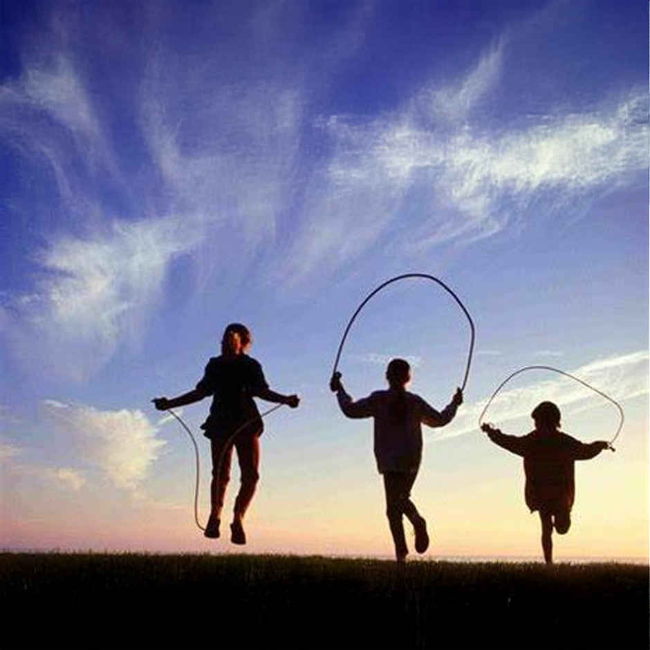 Colorful Slim Handle Skipping Rope - Assorted Designs