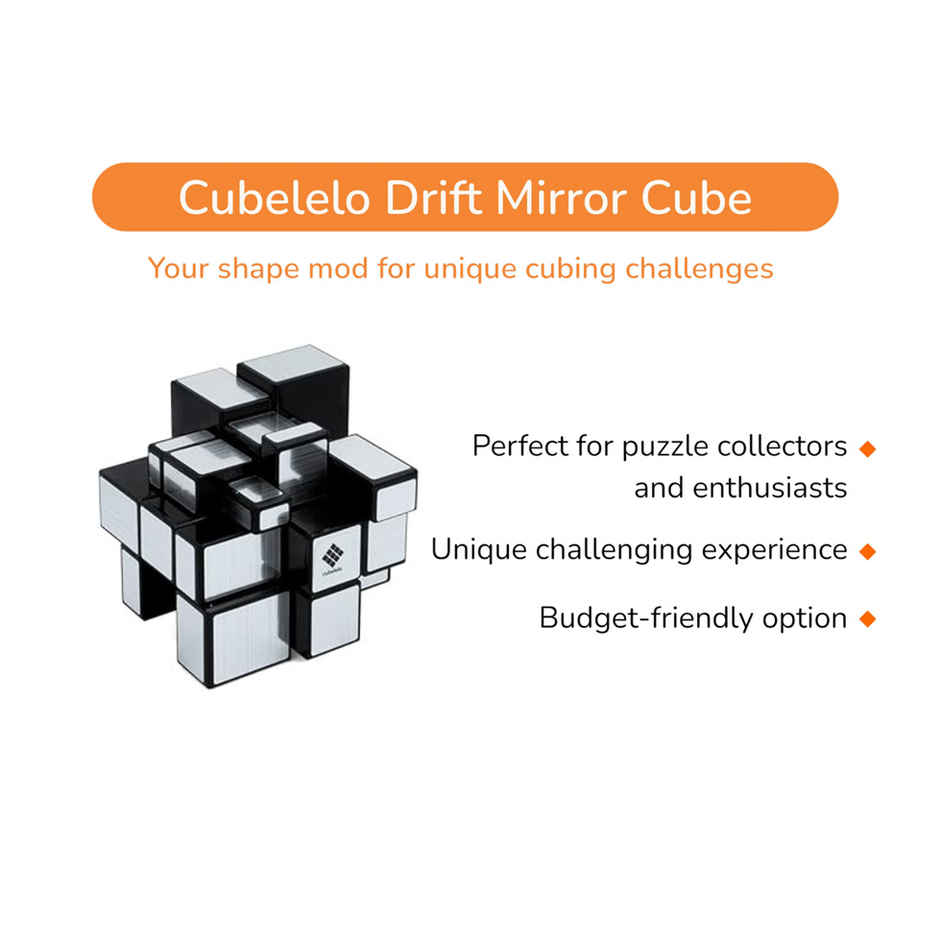 Cubelelo Drift Mirror Cube (Silver)