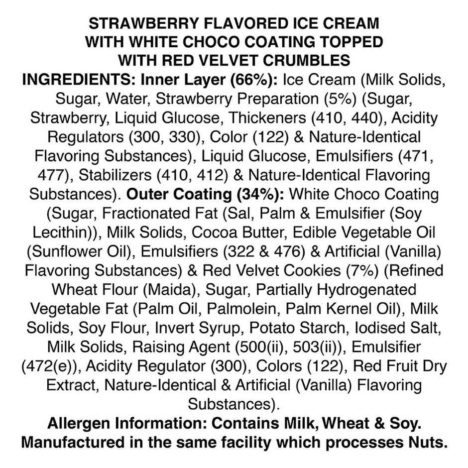 Arun Berry Hearts Ice Cream Stick (50ml) & Floweraura Signature Red Rose In Sleeve (1pc) Combo