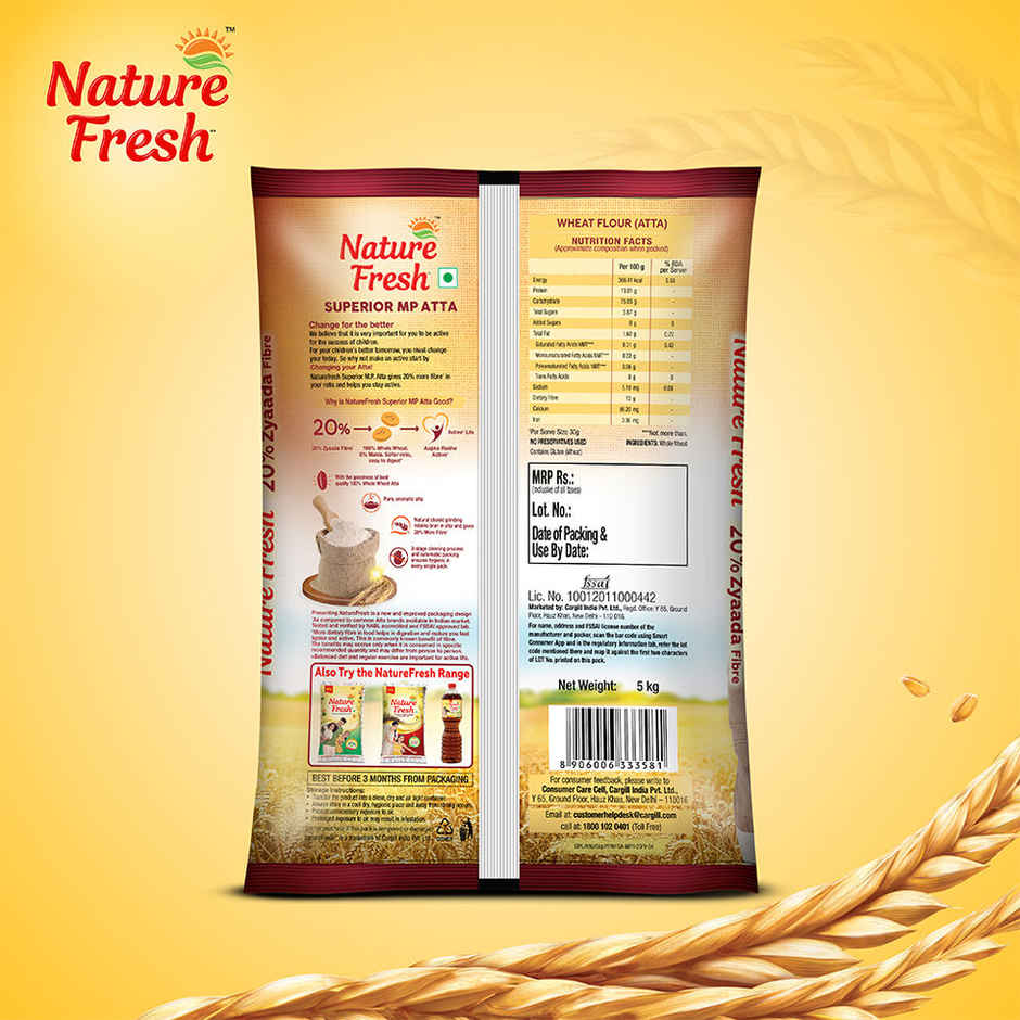 Nature Fresh Sampoorna Chakki Atta