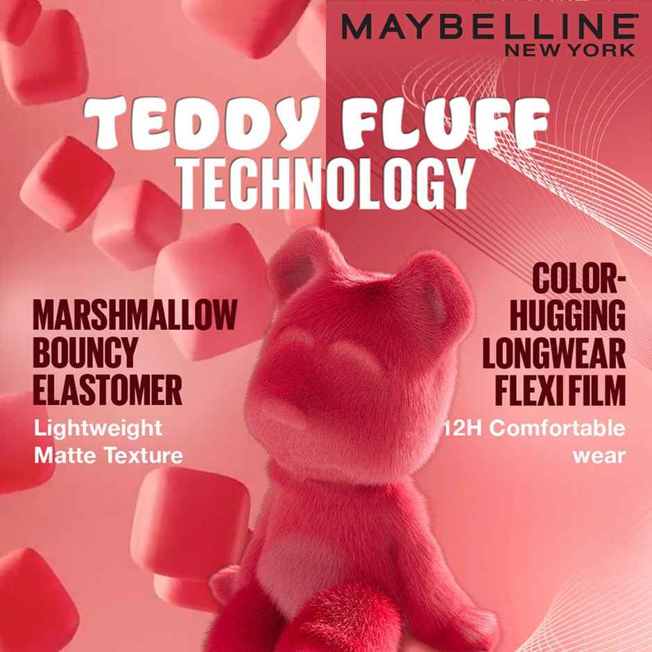 Maybelline New York Superstay Teddy Tint - Lip And Cheek Color - July Forever