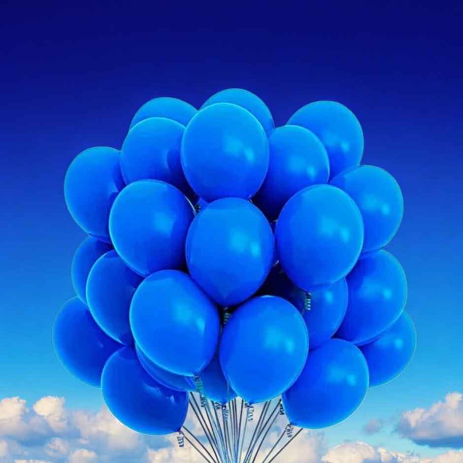 Let's Vybe Balloon Blue