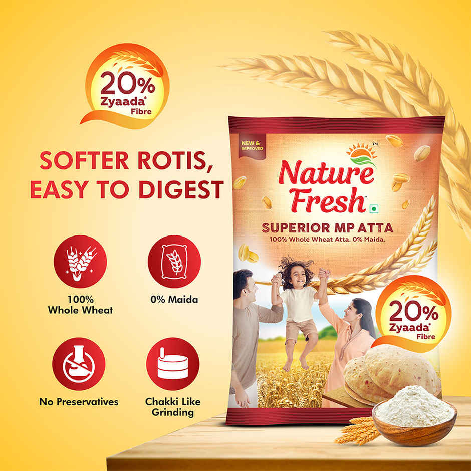 Nature Fresh Sampoorna Chakki Atta