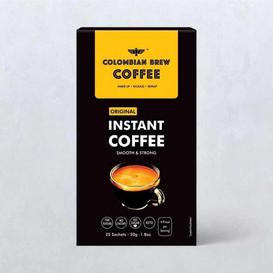 Colombian Brew Pure Classic Instant Coffee Combo
