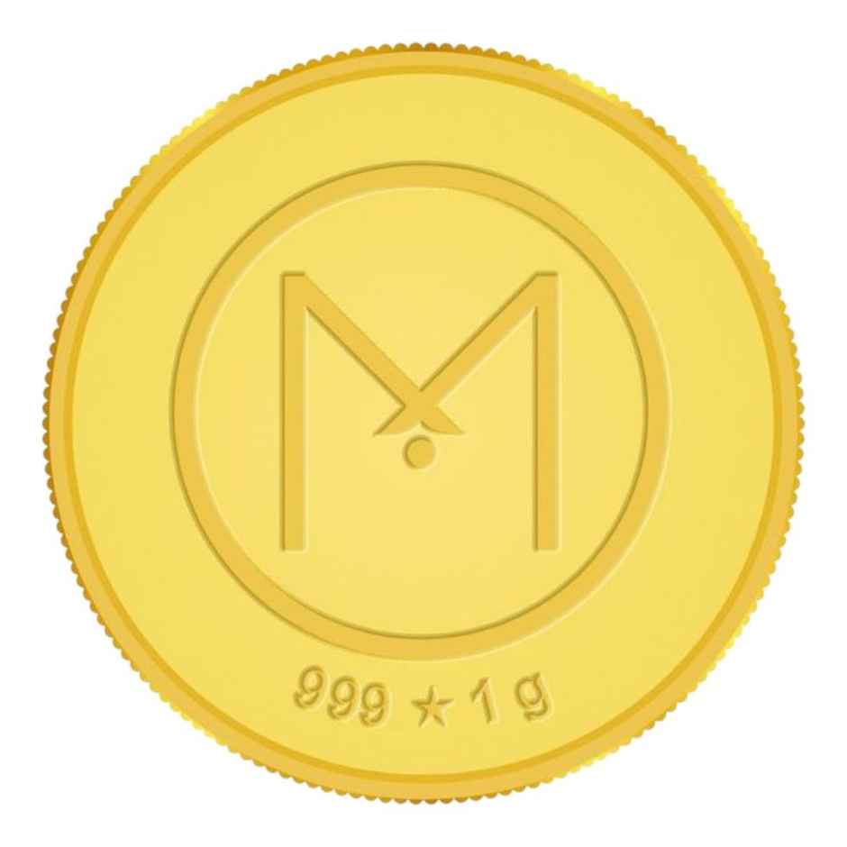 Malabar Gold & Diamonds 24K 999 Pure Gold Coin - Laxmi