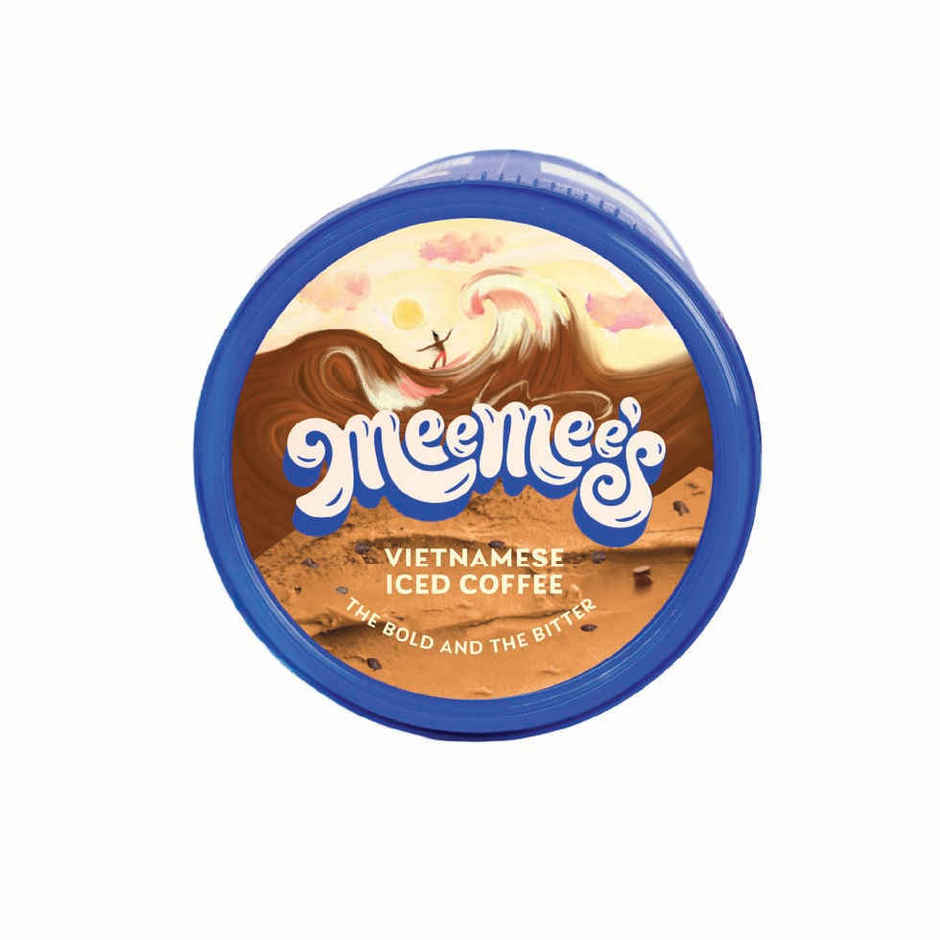 Meemee's Vietnamese Iced Coffee - Ice Cream Cup