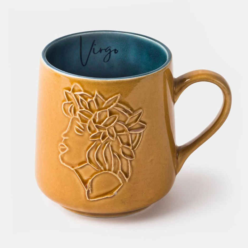 Fabindia Ceramic Rashi Mug - Virgo